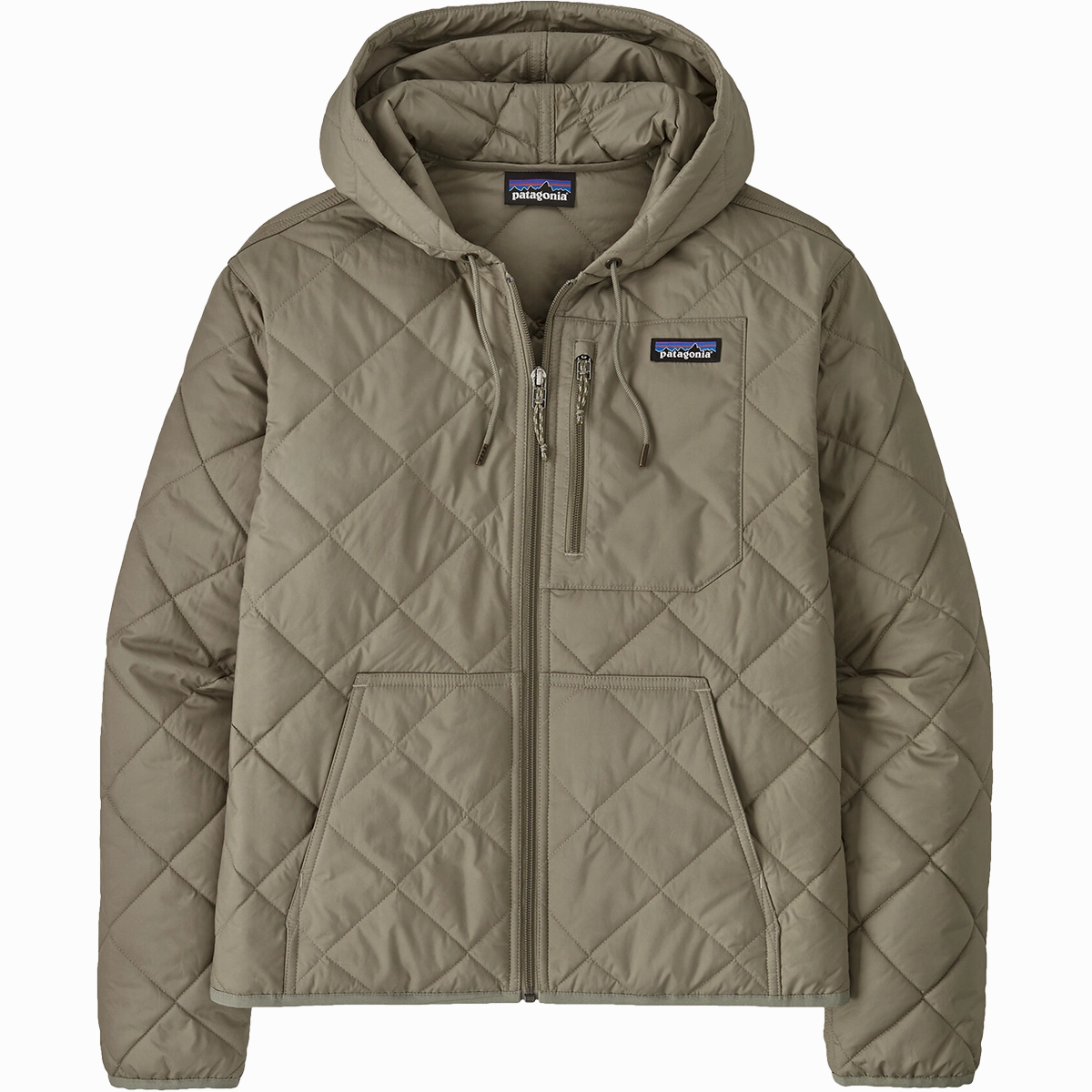 Women's Diamond Quilt Bomber Hoody