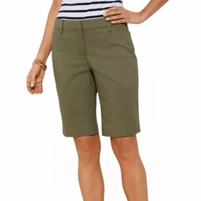 Women's Perfect Shorts 10.5 Inch In Sagebrush Green