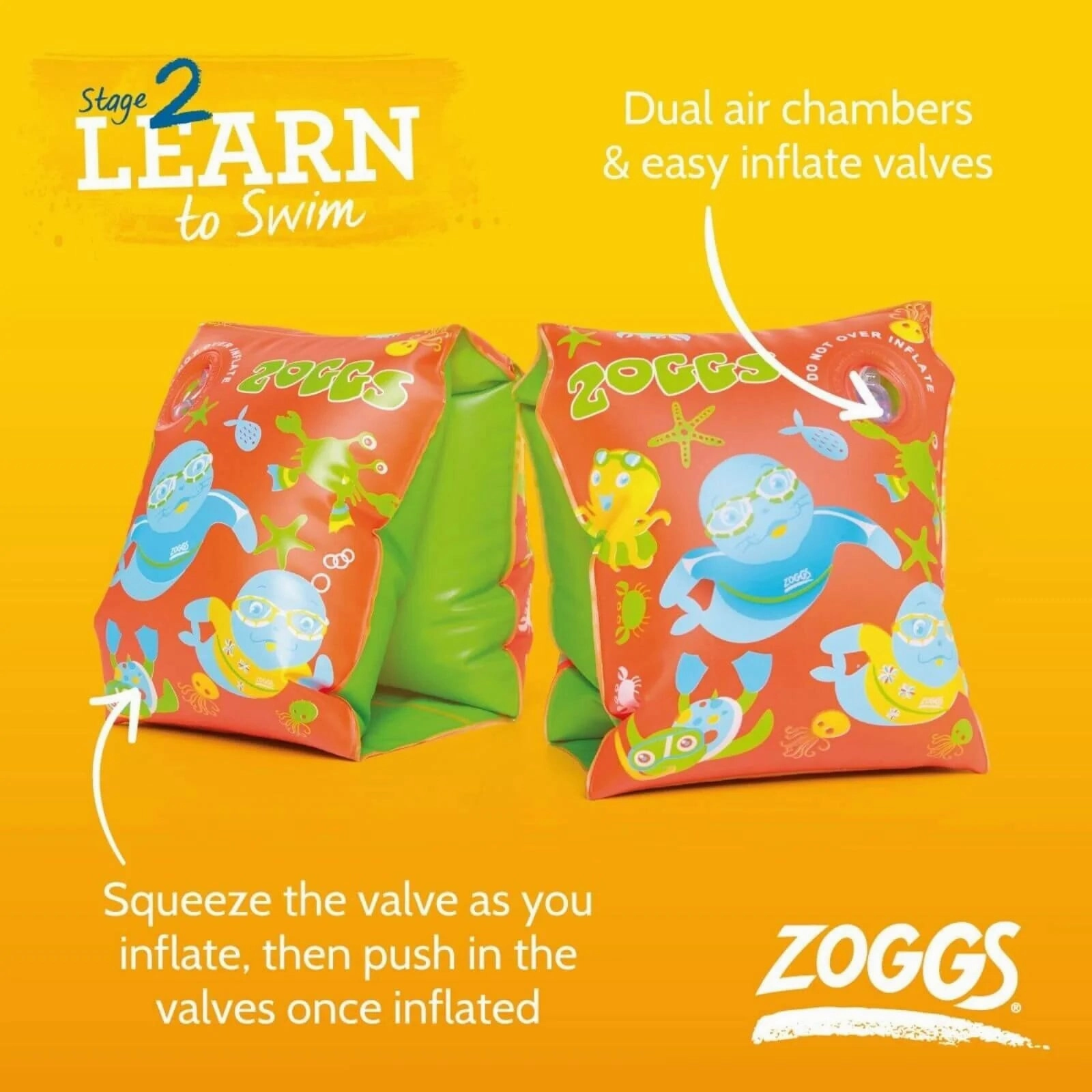 Zoggs Armbands Zoggy (1-6 years)